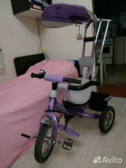 Велосипед для девочки mini trike