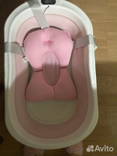 Ванночка для купания с термометром