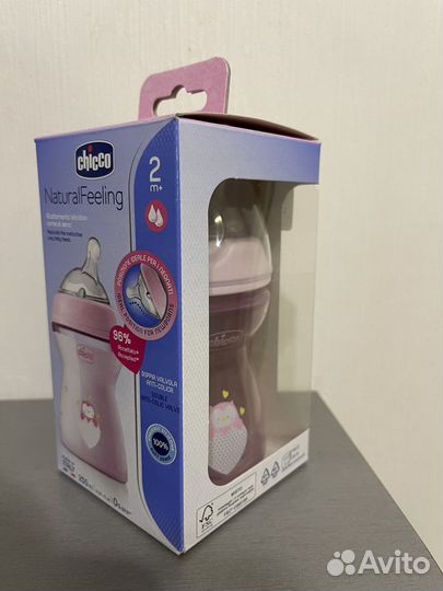 Бутылочка Чико Chicco Natural Feeling 250мл