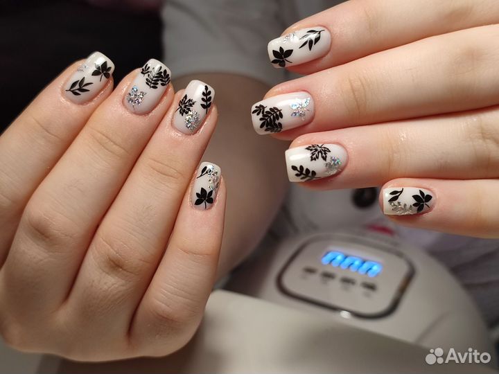 Маникюр с покрытием
