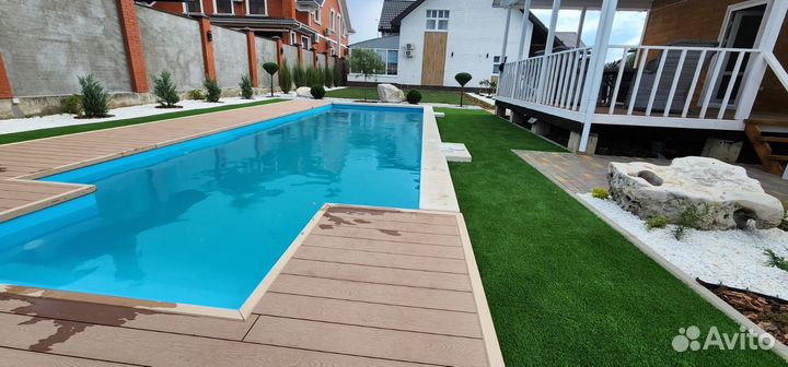 Бассейн 10х3,5х1,5