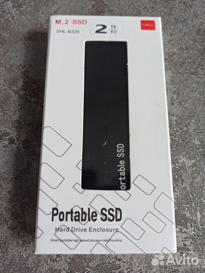 Внешний накопитель M. 2 SSD 2tb