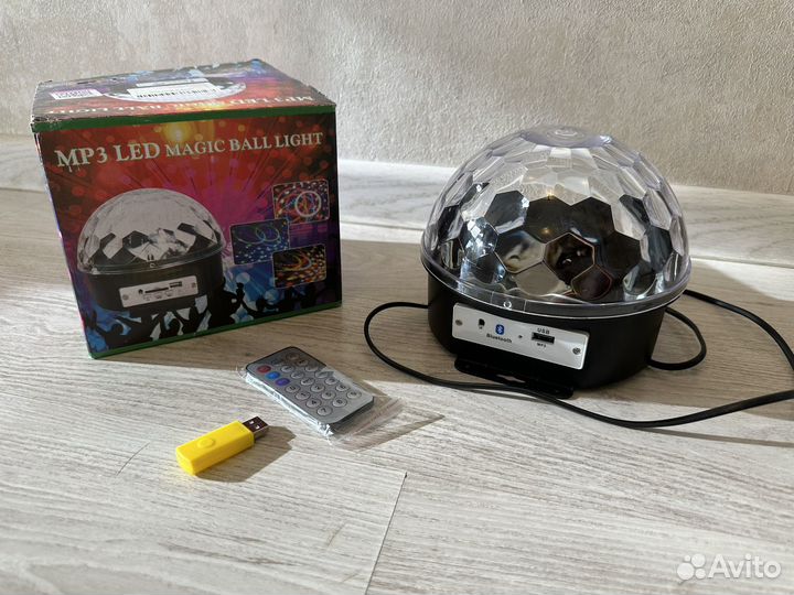 Светомузыка с флешкой и пультом