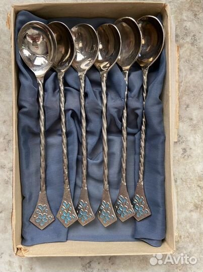 Чайные ложки мельхиор СССР