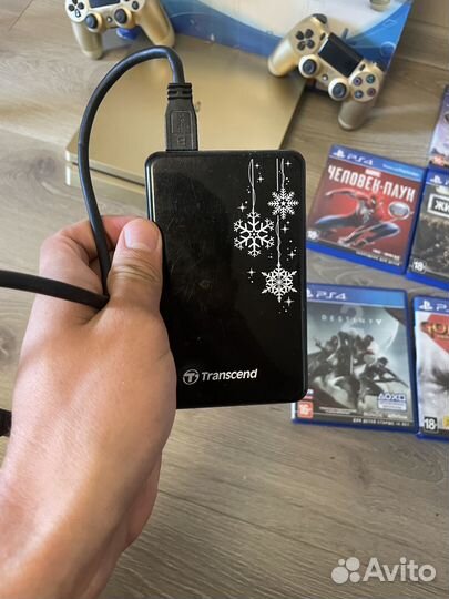 Sony PS 4 slim 500GB + 1TB+ 7игр