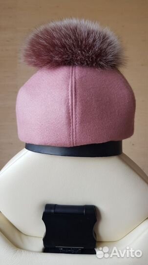 Кепка драповая женская жокейка 