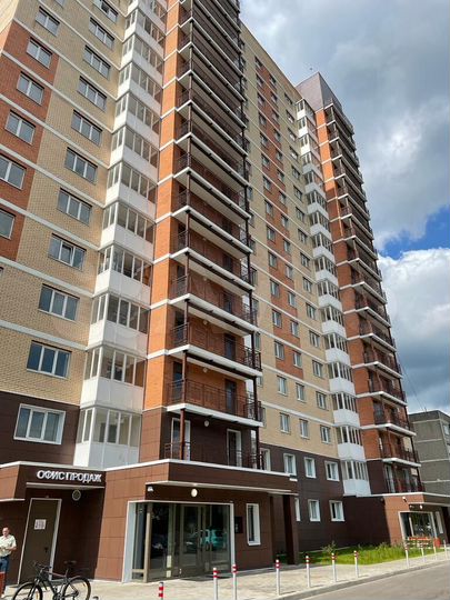 2-к. квартира, 55,7 м², 9/17 эт.