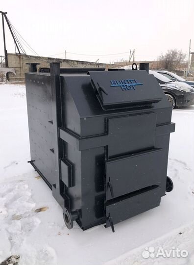 Твердотопливный котел длительного горения