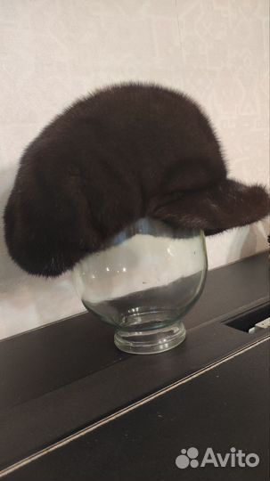 Норковая кепка женская