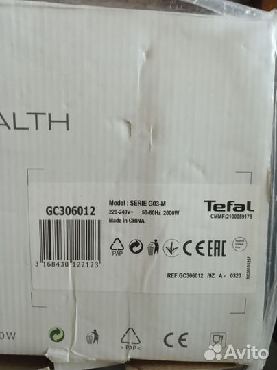 Электрогриль контактный Tefal серии G03-M