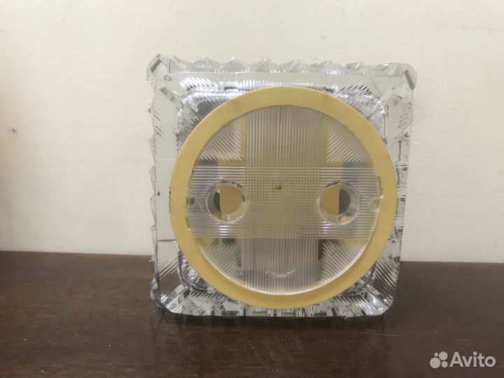 Часы Маяк хрусталь кабинетные СССР кварц