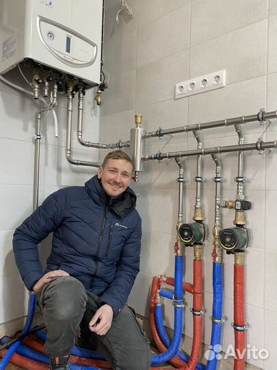 Отопление с гарантией, теплый пол под ключ