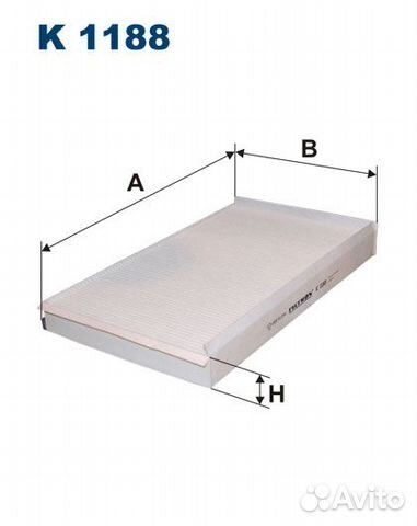 Фильтр салона MB vito/viano 03