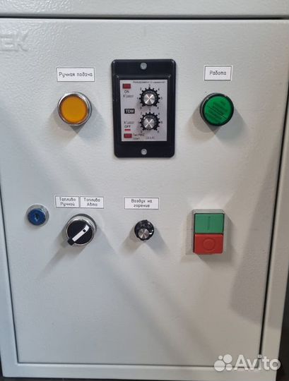 Пеллетная автоматическая печь с подачей топлива