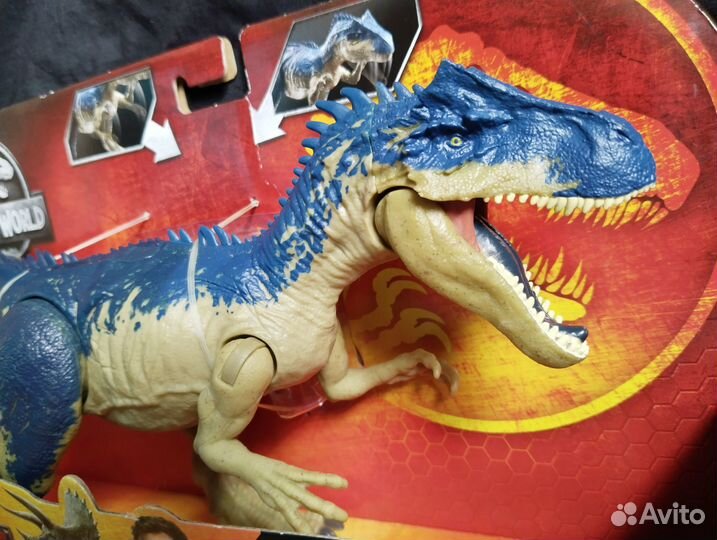 Аллозавр Jurassic World Mattel 2019