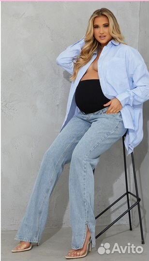 Джинсы для беременных новые размер 44-46