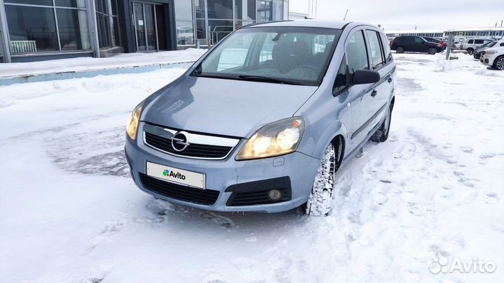 Opel Zafira 1.6 МТ, 2007, 160 000 км