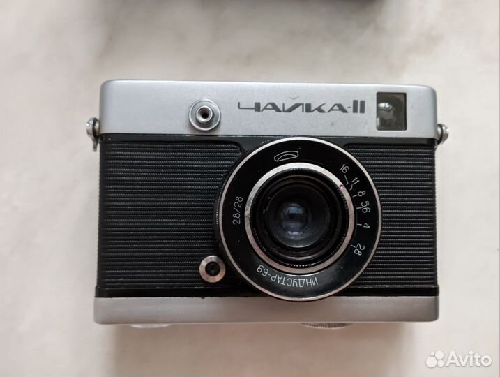 Плёночный фотоаппарат чайка 2