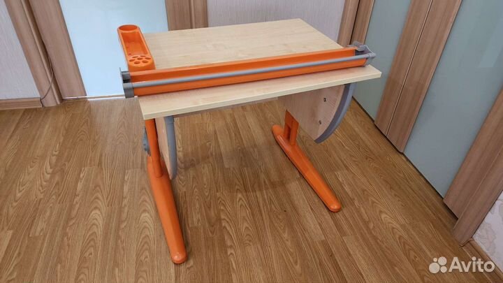 Детская растущая парта со стулом деми +органайзеры