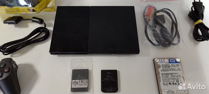 Sony PS2 Slim 90008 funtuna fmcb прошитая