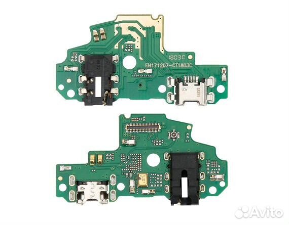 Шлейф Huawei P Smart (разъем зарядки и микрофон)