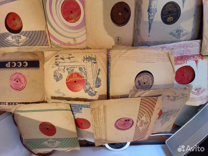 Грампластинки СССР 50 х годов