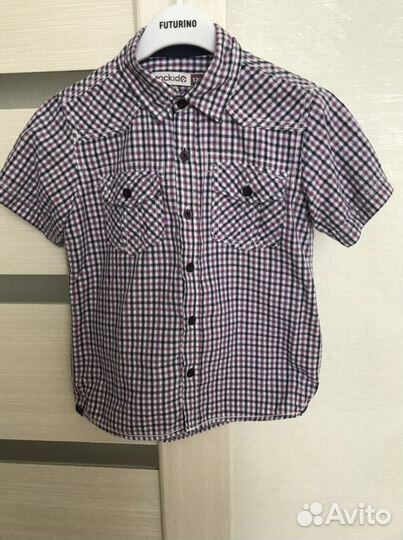 Рубашка для мальчика 110,116