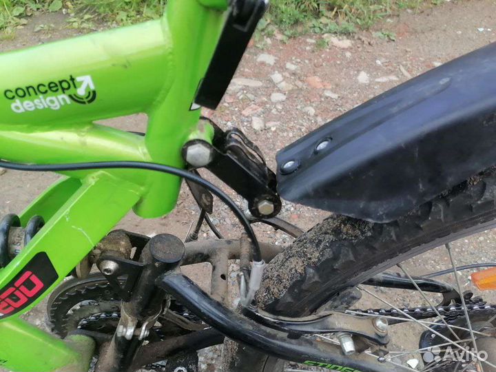 Велосипед горный stinger versus sx200