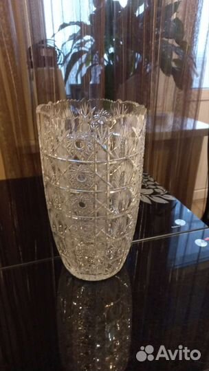 Ваза хрустальная большая СССР