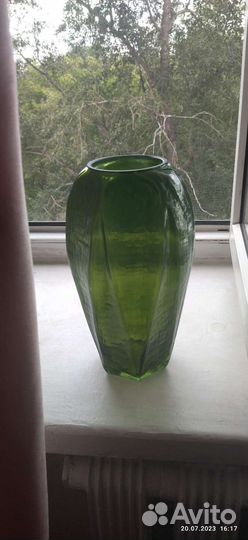 Ваза для цветов стекло