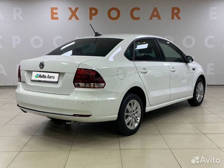 Volkswagen Polo 1.6 МТ, 2020, 73 563 км
