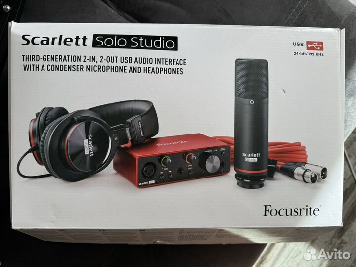 Focusrite Scarlett Solo Studio 3rd Gen