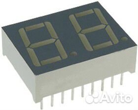 DC56-11srwa, 2-х разрядный индикатор кипц 22