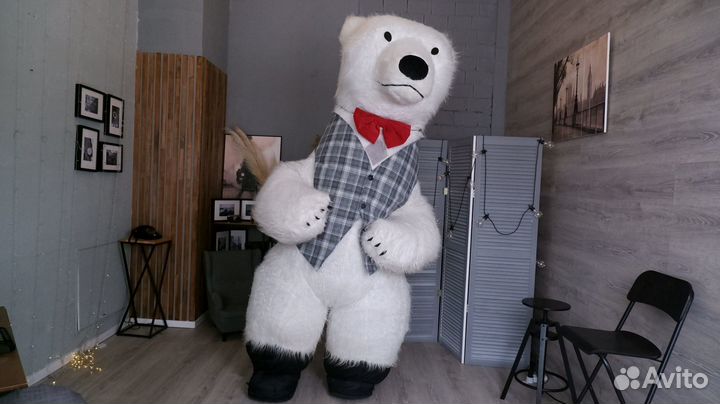 Белый мишка поздравление, Лобня