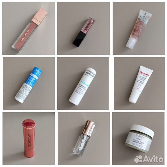 Декоративная косметика: помады, тени, тушь