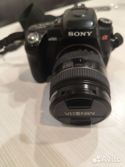 Зеркальный фотоаппарат sony a 500