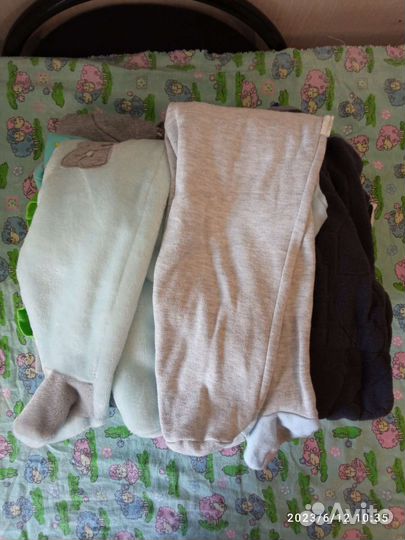 Детские вещи пакетом от 0 до года для мальчика