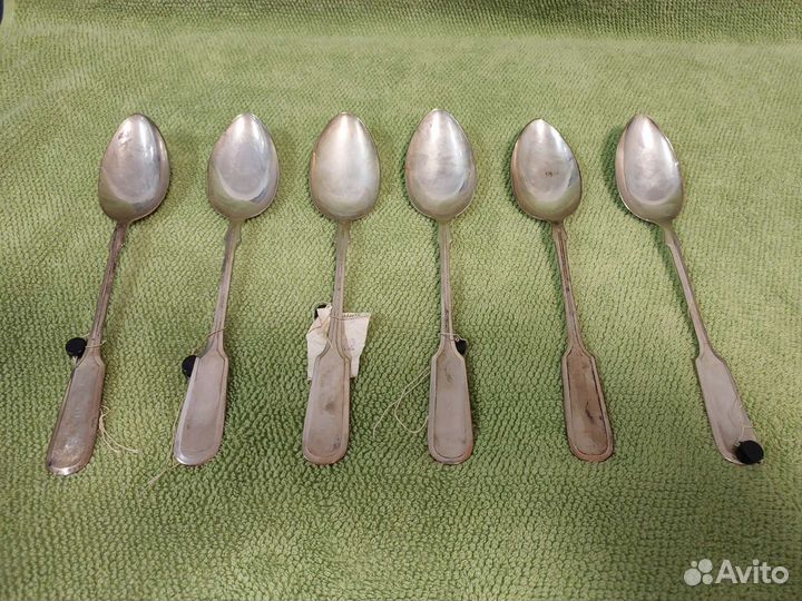 Ложки столовые серебро