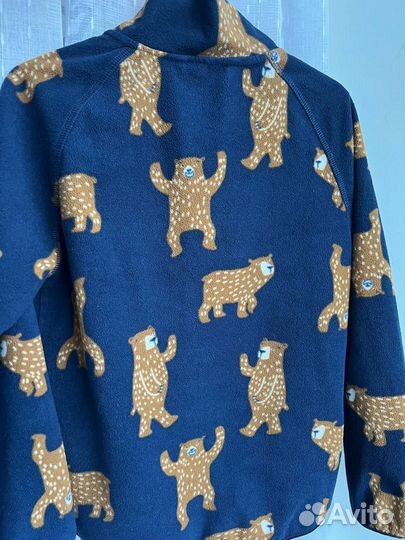 Детская флисовая кофта H&M 122-128