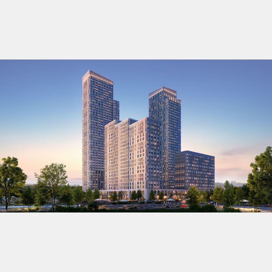 2-к. квартира, 59,9 м², 11/13 эт.