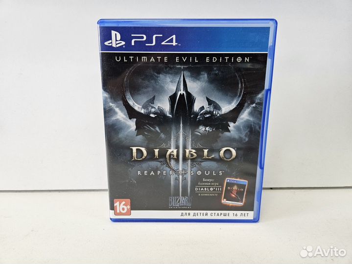 Игровые диски. Sony Playstation 4 Diablo 3 Reaper