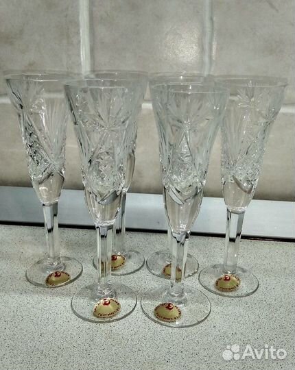 Рюмки хрустальные СССР