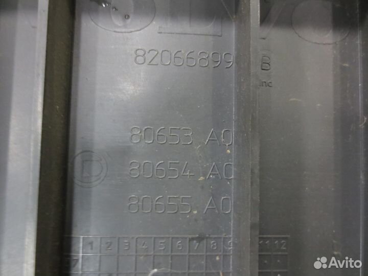 Перегородка Volvo 82066899