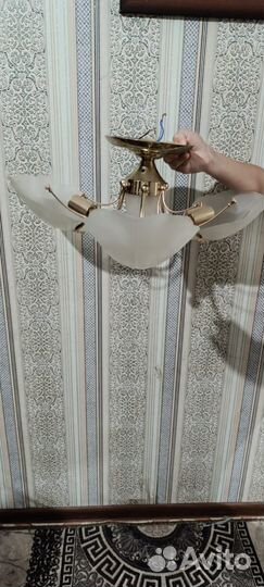 Люстра потолочная бу