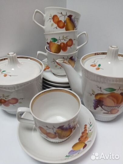 Сервиз чайный посуда СССР