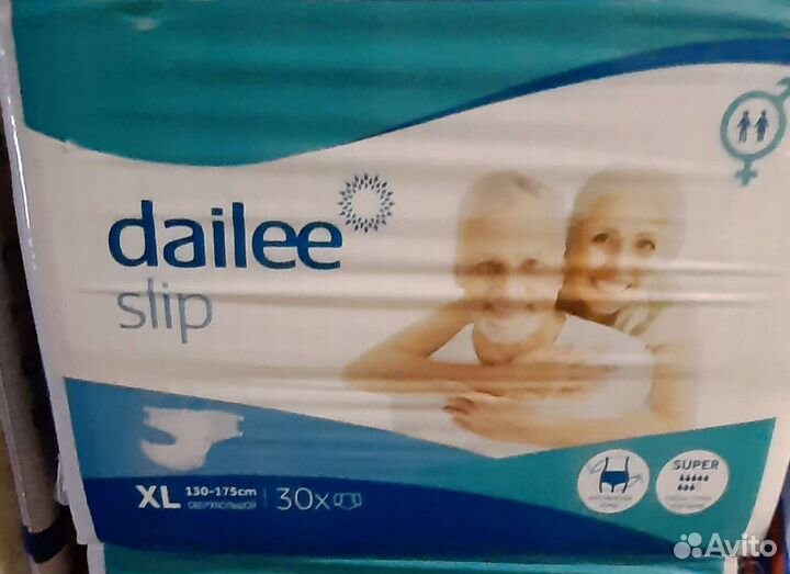 Памперсы для взрослых DaiLee Slip, 4 (XL)