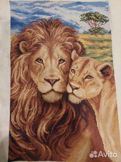 Вышивка крестиком готовая