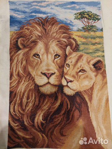 Вышивка крестиком готовая