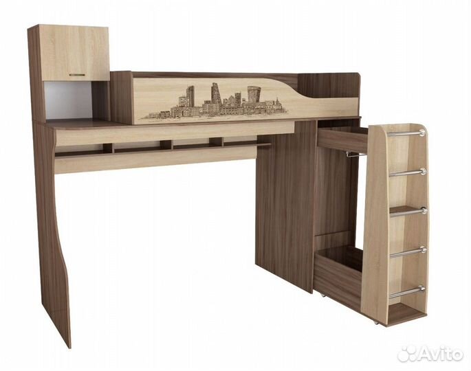 Кровать Чердак Детская «Орион» Тэкс