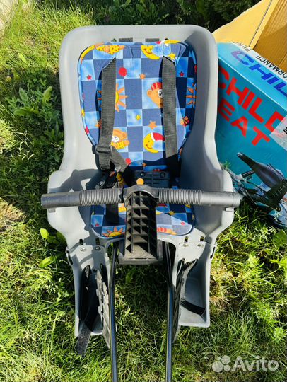 Велокресло с креплением на багажник